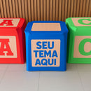 🎉Capa de Mesa Plástica Sublimada – Personalize com Seu Tema!