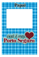 Painel Vazado Retangular Interativo + Estrutura Metálica dia dos pais