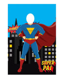 Painel Vazado Retangular Interativo + Estrutura Metálica dia dos pais