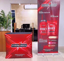 Kit Mesa Retrátil + Banner Roll Up Personalizado